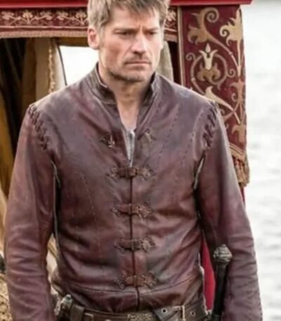 Jaime Lannister Game Of Thrones Brown Belted Jacket