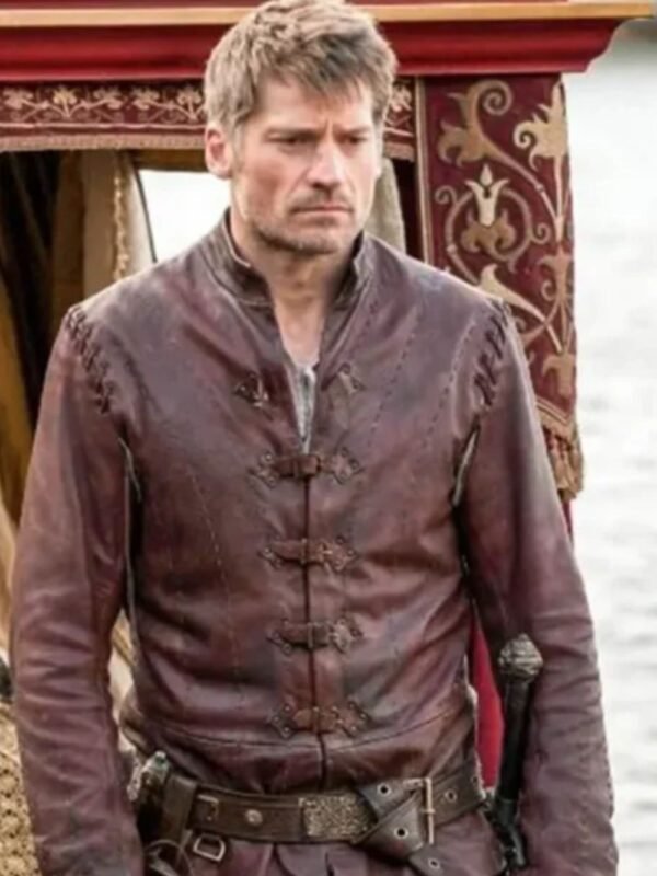 Jaime Lannister Game Of Thrones Brown Belted Jacket
