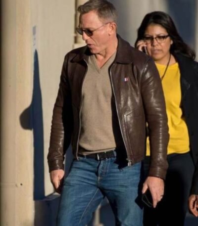 James Bond Leather Jacket