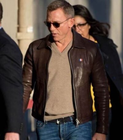 James Bond Leather Jacket