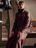 James Frain Star Trek Discovery Maroon Coat