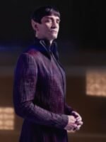 James Frain Star Trek Discovery Maroon Coat