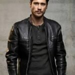 James Queen of The South Black Leather Jacket