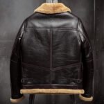 James Shearling Aviator B3 Leather Jacket
