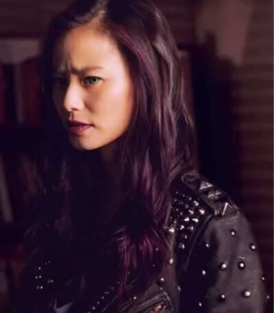 Jamie Chung The Gifted Blink Leather Biker Jacket