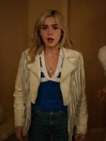 Jamie Hughes Totally Killer 2023 Fringe Jacket