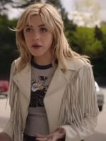Jamie Hughes Totally Killer 2023 Fringe Jacket