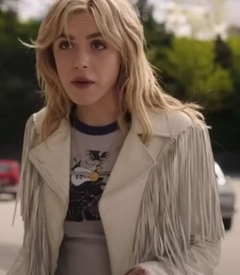 Jamie Hughes Totally Killer 2023 Fringe Jacket