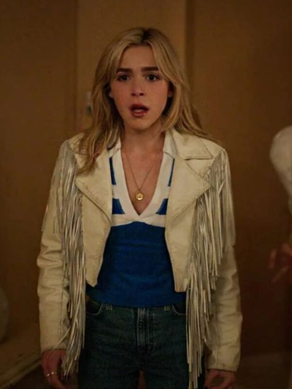 Jamie Hughes Totally Killer 2023 Fringe Jacket