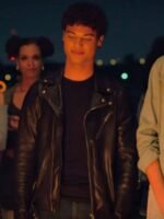 Jan Luis Castellanos Tall Girl 2 Black Leather Jacket