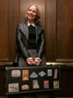 Jan Only Murders in the Building Black Leather Jacket