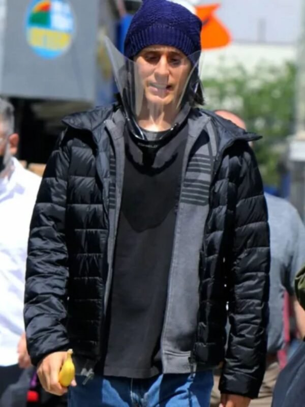 Jared Leto WeCrashed Quilted Black Puffer Jacket