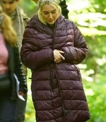 Jasmina Parent Montréal Girls Maroon Puffer Coat