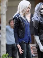Jason Behr Supergirl S06 Zor-El Maroon Leather Jacket