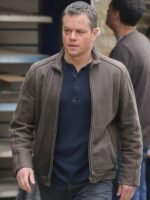 Jason Bourne Matt Damon Distressed Jacket