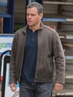 Jason Bourne Matt Damon Distressed Jacket