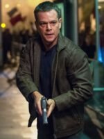 Jason Bourne Matt Damon Distressed Jacket