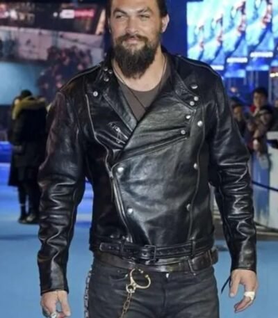 Jason Momoa Aquaman and the Lost Kingdom Leather Jacket