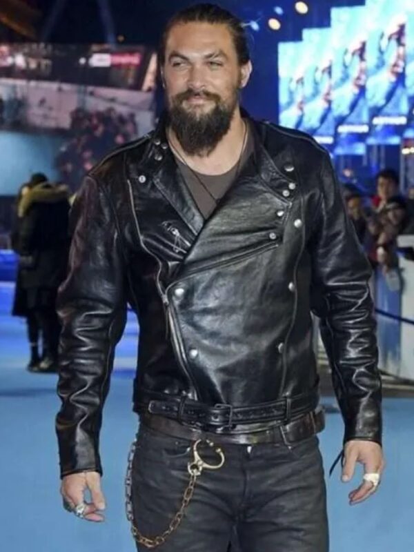Jason Momoa Aquaman and the Lost Kingdom Leather Jacket