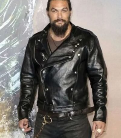 Jason Momoa Aquaman and the Lost Kingdom Leather Jacket