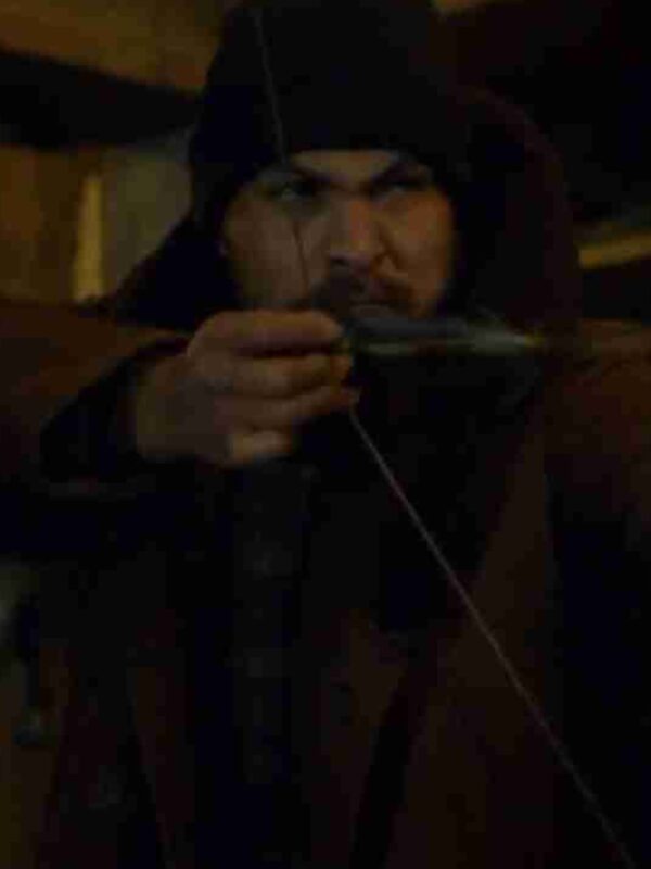 Jason Momoa Braven Brown Trench Coat