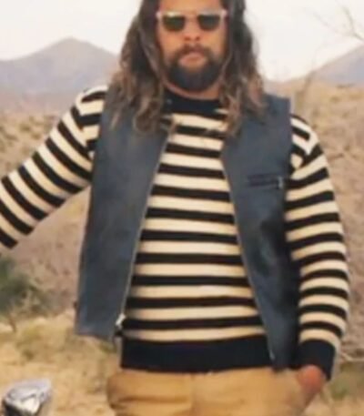 Jason Momoa On the Roam Black Vest