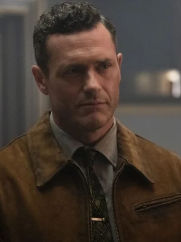 Jason O'Mara The Man in the High Castle Suede Leather Jacket