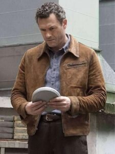 Jason O'Mara The Man in the High Castle Suede Leather Jacket