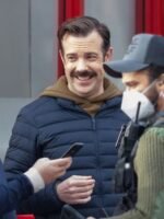 Jason Sudeikis Ted Lasso Quilted Puffer Jacket