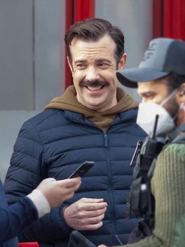 Jason Sudeikis Ted Lasso Quilted Puffer Jacket