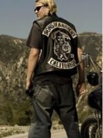Jax Teller Sons Of Anarchy SOA Leather Vest