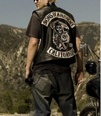 Jax Teller Sons Of Anarchy SOA Leather Vest