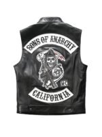 Jax Teller Sons Of Anarchy SOA Leather Vest