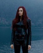 Jean Grey X-Men Black Leather Jacket