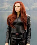 Jean Grey X-Men Black Leather Jacket