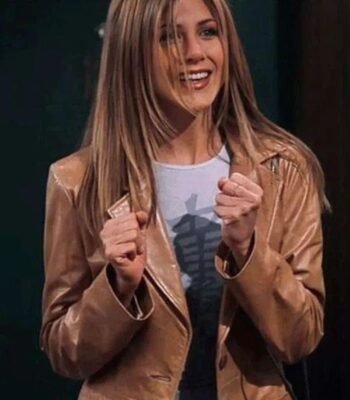 Jennifer Aniston Friends S05 Rachel Green Brown Jacket