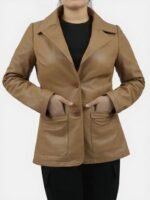 Jennifer Aniston Friends S05 Rachel Green Brown Jacket