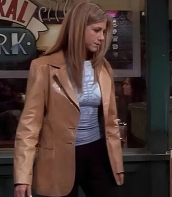 Jennifer Aniston Friends S05 Rachel Green Brown Jacket
