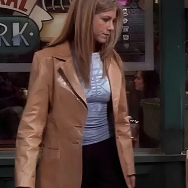 Jennifer Aniston Friends S05 Rachel Green Brown Jacket