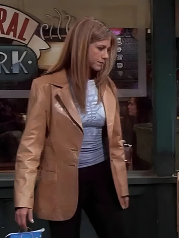 Jennifer Aniston Friends S05 Rachel Green Brown Jacket