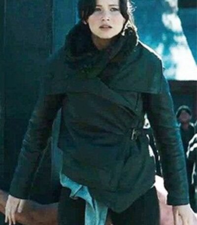Jennifer Lawrence The Hunger Games Catching Fire Leather Jacket