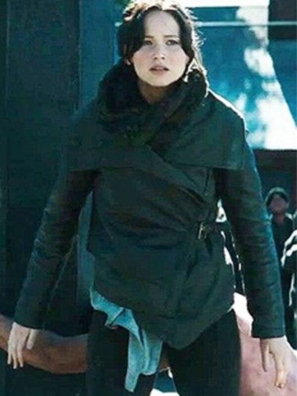 Jennifer Lawrence The Hunger Games Catching Fire Leather Jacket