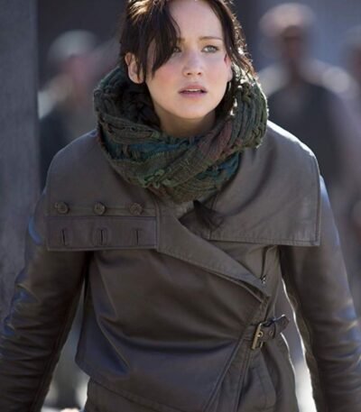Jennifer Lawrence The Hunger Games Catching Fire Leather Jacket