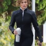Jennifer Lopez Atlas 2024 Black Jacket