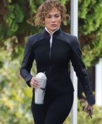 Jennifer Lopez Atlas 2024 Black Jacket