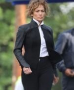Jennifer Lopez Atlas 2024 Black Jacket