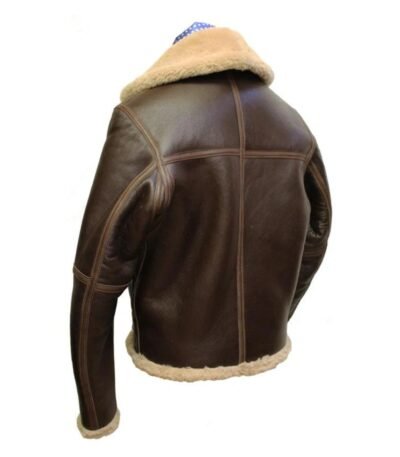 Jerry WW2 RAF Sheepskin Brown Jacket