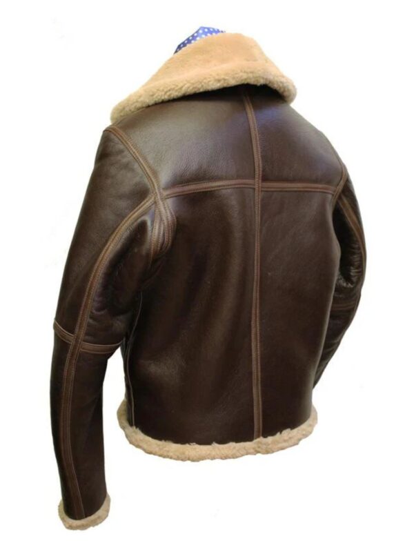 Jerry WW2 RAF Sheepskin Brown Jacket