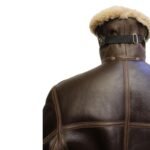 Jerry WW2 RAF Sheepskin Brown Jacket