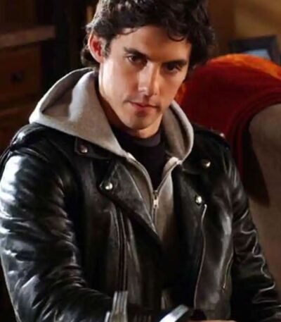 Jess Mariano Gilmore Girls Black Leather Jacket